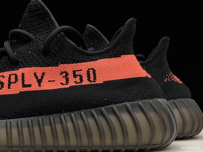 Adidas 350 V2 Red BY9612 Yeezy Black Boost Core 0726